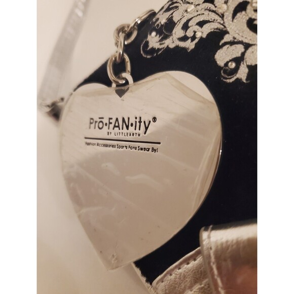 BALTIMORE RAVENS Forever Fan Pro•FAN•ity Black Velvet Diamond Purse Shoulder bag - Picture 4 of 7